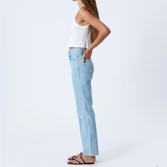 🍂NWT SLVRLAKE London High Rise Straight Jeans - Picture 1 of 8